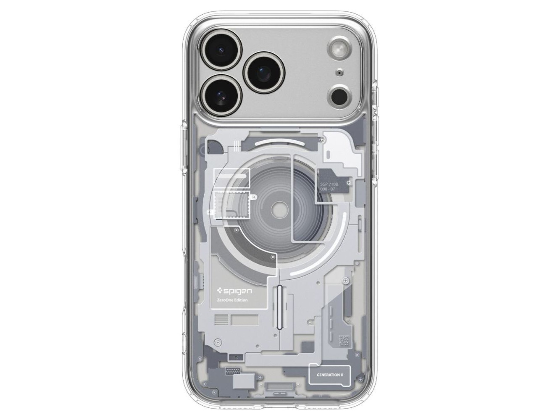 Spigen Ultra Hybrid MagSafe Zero One Case for iPhone 18 Pro / 17 Pro - White