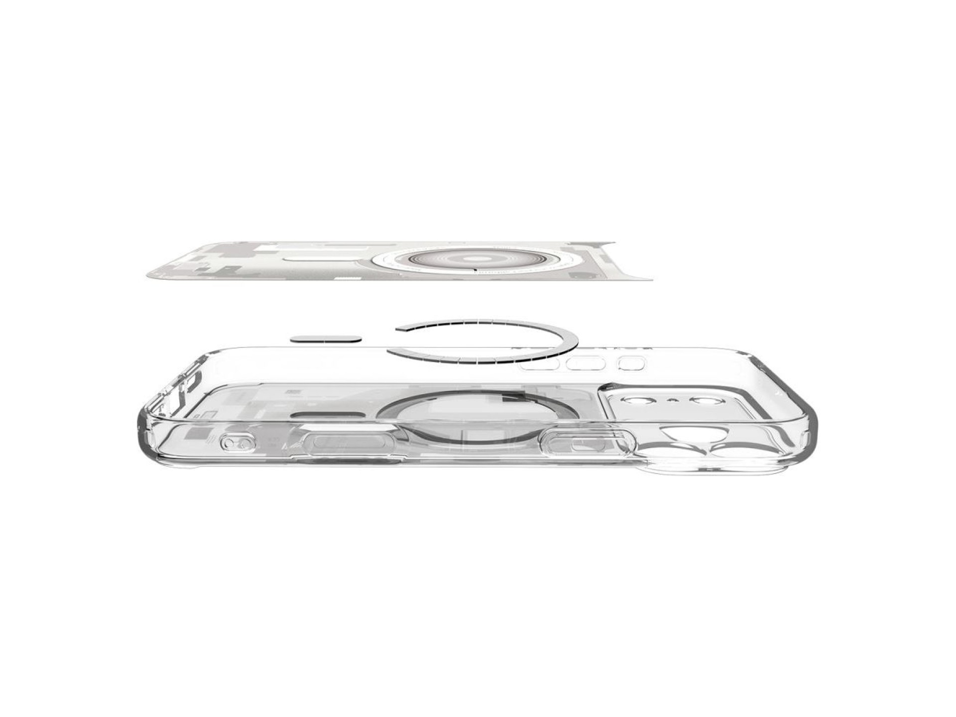 Spigen Ultra Hybrid MagSafe Zero One Case for iPhone 18 Pro / 17 Pro - White