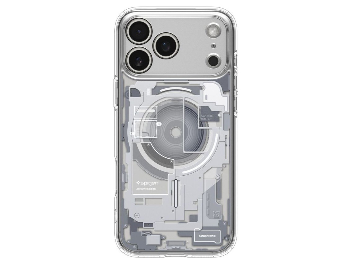 Spigen Ultra Hybrid MagSafe Zero One Case for iPhone 18 Pro / 17 Pro - White
