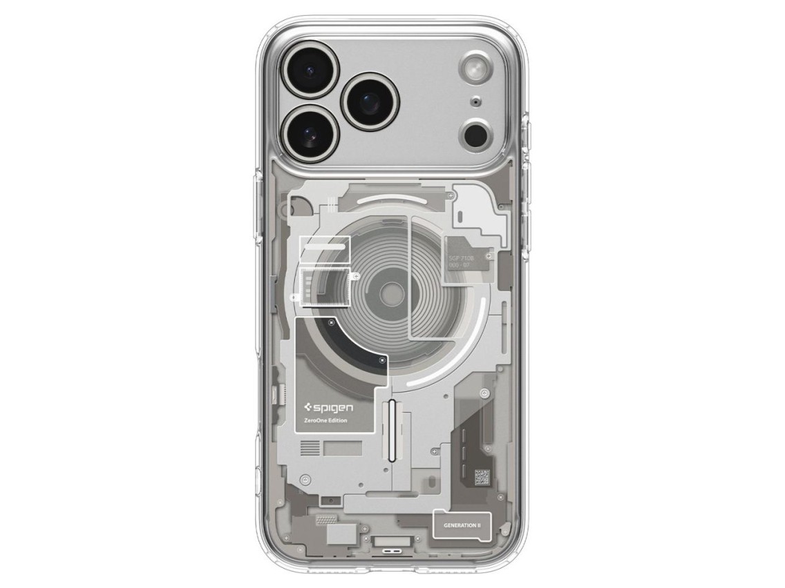 Spigen Ultra Hybrid MagSafe Zero One Case for iPhone 18 Pro / 17 Pro - Titanium