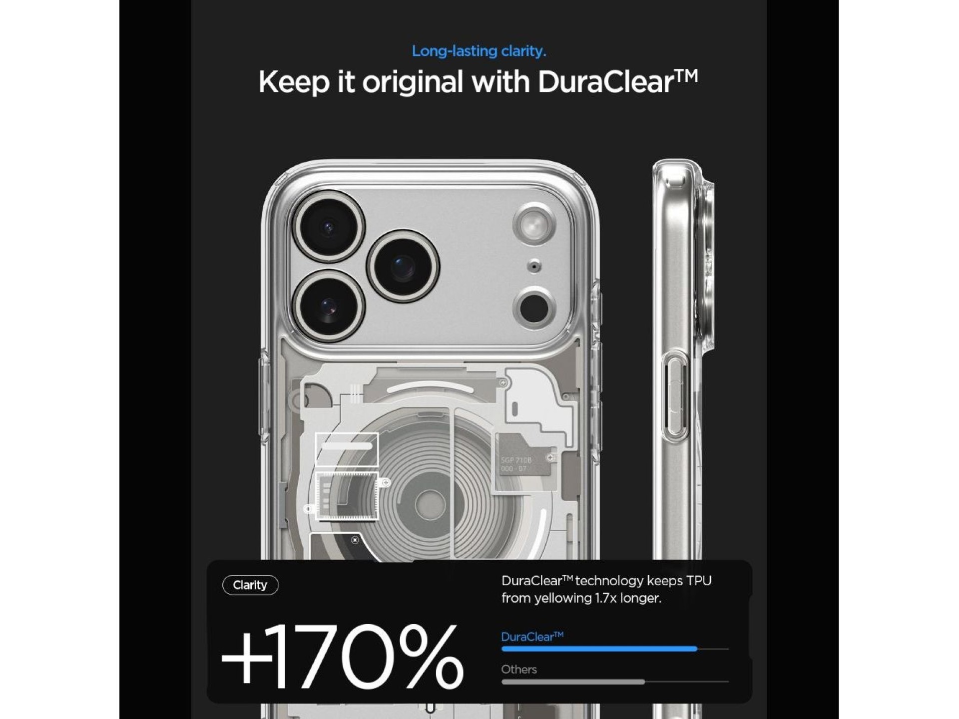 Spigen Ultra Hybrid MagSafe Zero One Case for iPhone 18 Pro / 17 Pro - Titanium
