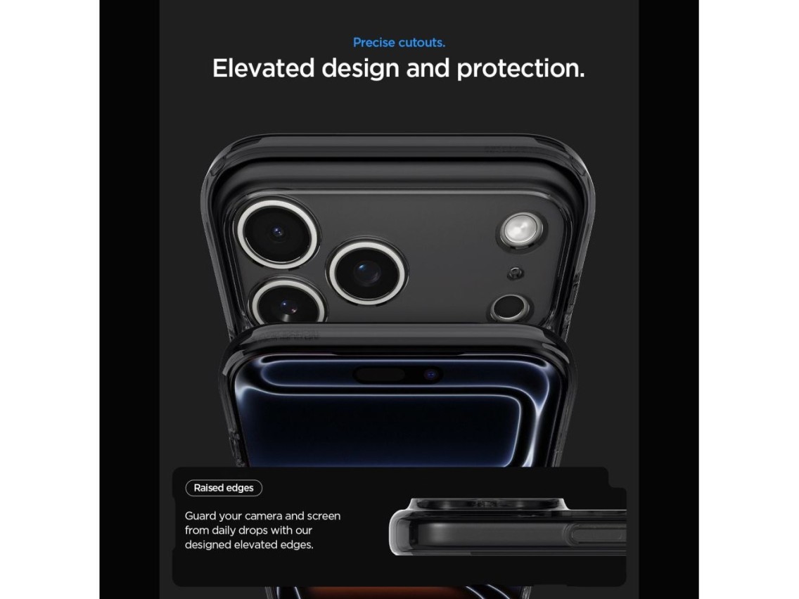 Spigen Ultra Hybrid MagSafe Zero One Case for iPhone 18 Pro / 17 Pro - Black