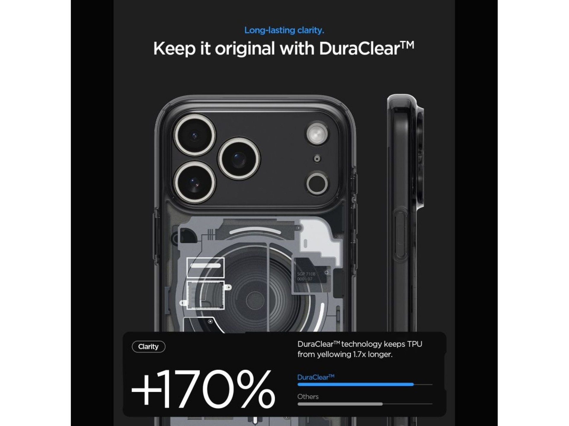 Spigen Ultra Hybrid MagSafe Zero One Case for iPhone 18 Pro / 17 Pro - Black