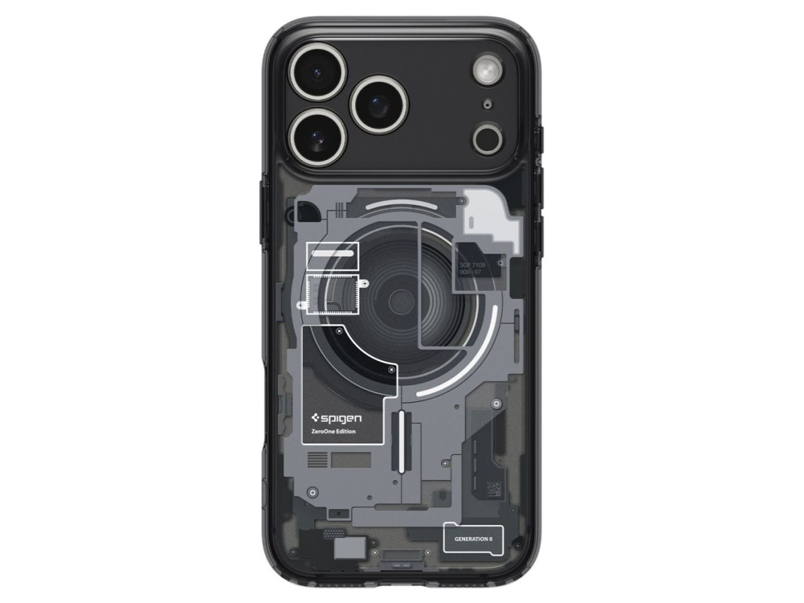 Spigen Ultra Hybrid MagSafe Zero One Case for iPhone 18 Pro / 17 Pro - Black