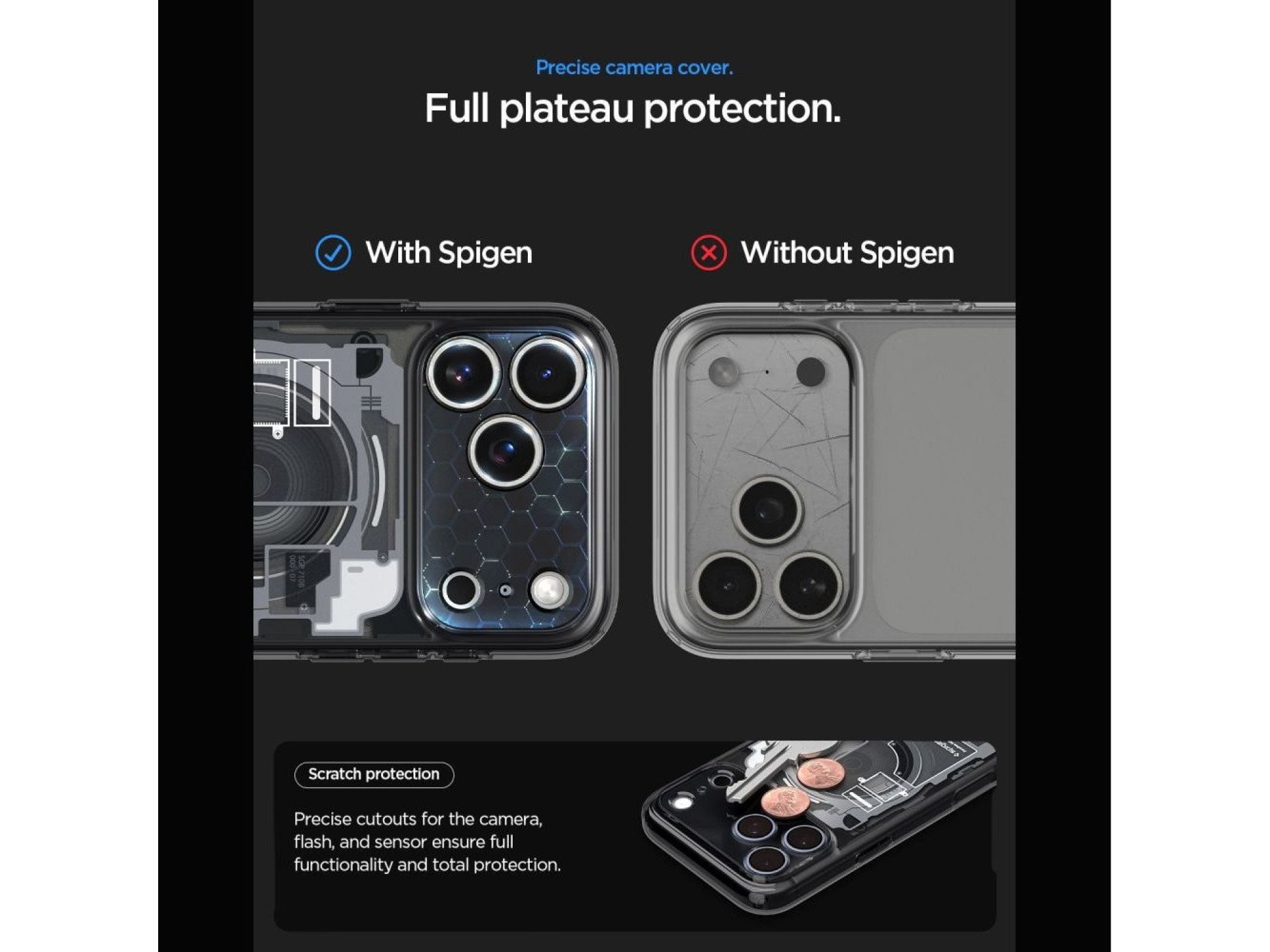 Spigen Ultra Hybrid MagSafe Zero One Case for iPhone 18 Pro / 17 Pro - Black