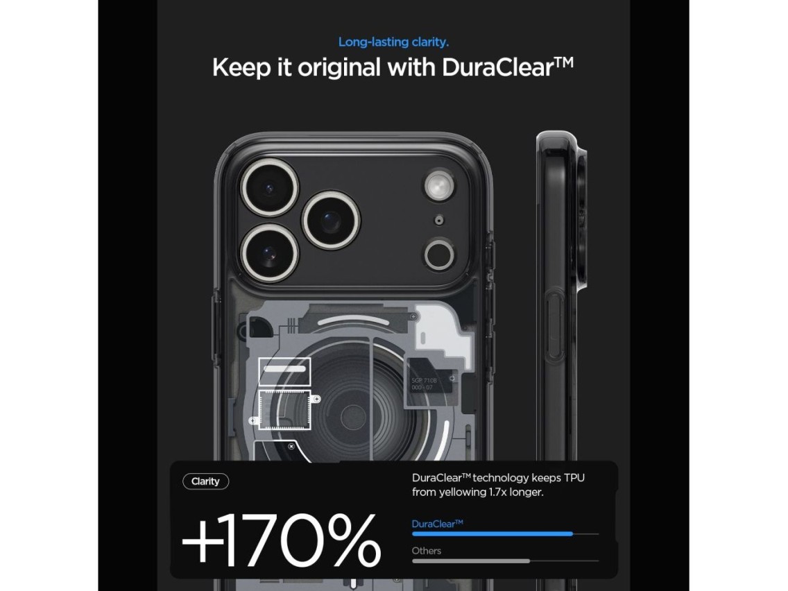 Spigen Ultra Hybrid MagSafe Zero One Case for iPhone 18 Pro / 17 Pro - Black