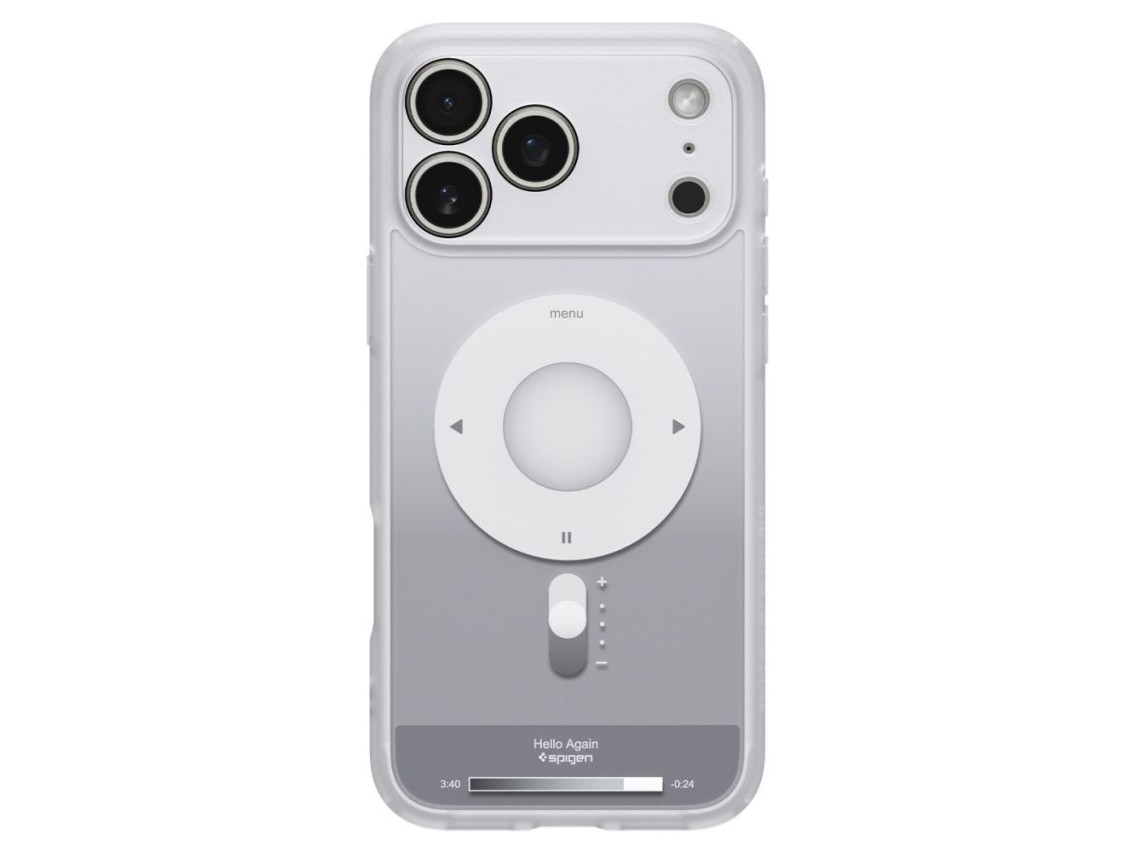 Capa Spigen Ultra Hybrid MagSafe para iPhone 18 Pro / 17 Pro - prata
