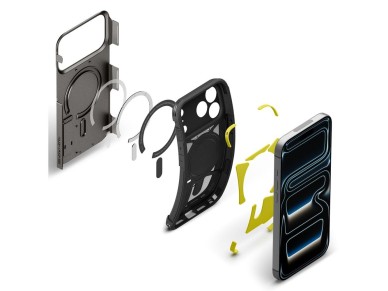 Spigen Tough Armor MagSafe case for iPhone 18 Pro / 17 Pro - black Spigen Tough Armor MagSafe case for iPhone 18 Pro / 17 Pro - black