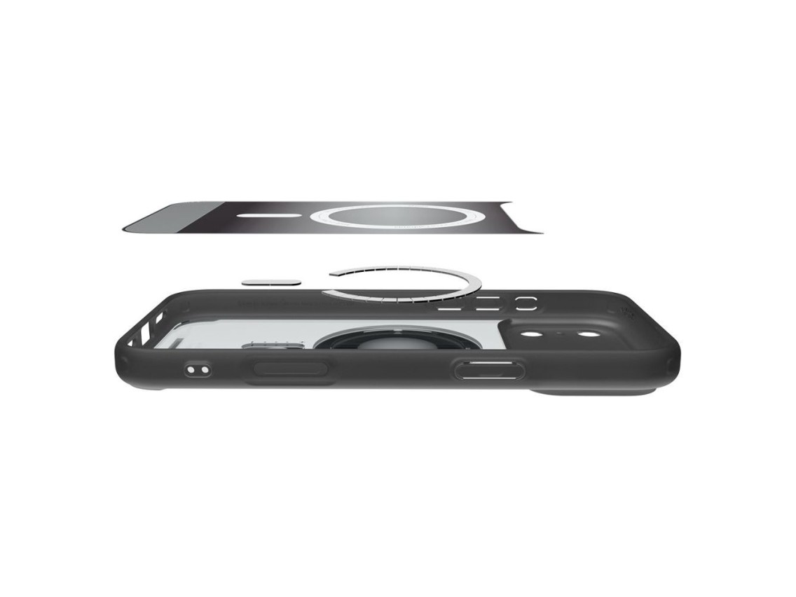 Capa Spigen Ultra Hybrid MagSafe para iPhone 18 Pro / 17 Pro - Preta
