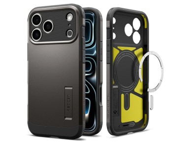 Spigen Tough Armor MagSafe case for iPhone 18 Pro / 17 Pro - black Spigen Tough Armor MagSafe case for iPhone 18 Pro / 17 Pro - black