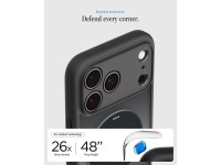 Capa Spigen Ultra Hybrid MagSafe para iPhone 18 Pro / 17 Pro - Preta