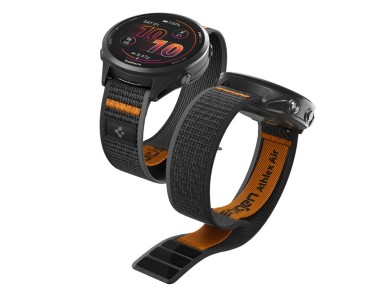 Spigen Athlex Airna Garmin Quick Release 22mm Strap - Black and Orange Spigen Athlex Airna Garmin Quick Release 22mm Strap - Black and Orange