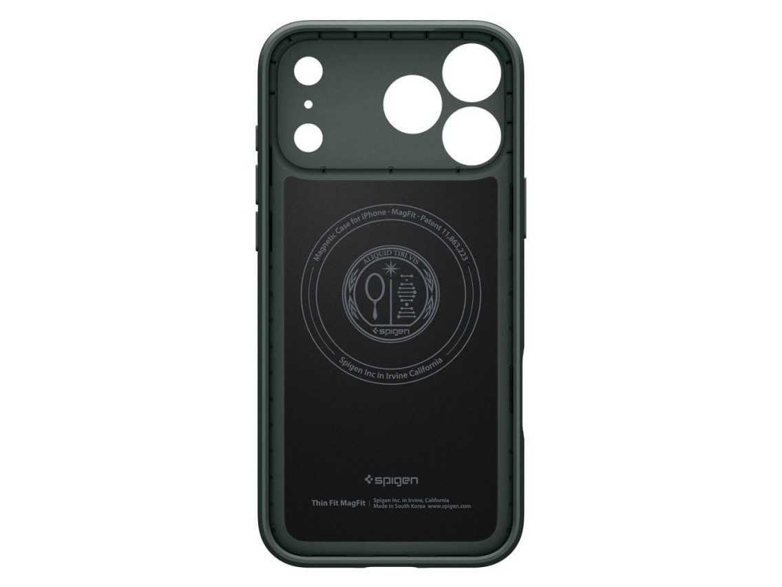 Funda Spigen Thin Fit MagSafe para iPhone 18 Pro Max / 17 Pro Max - Verde