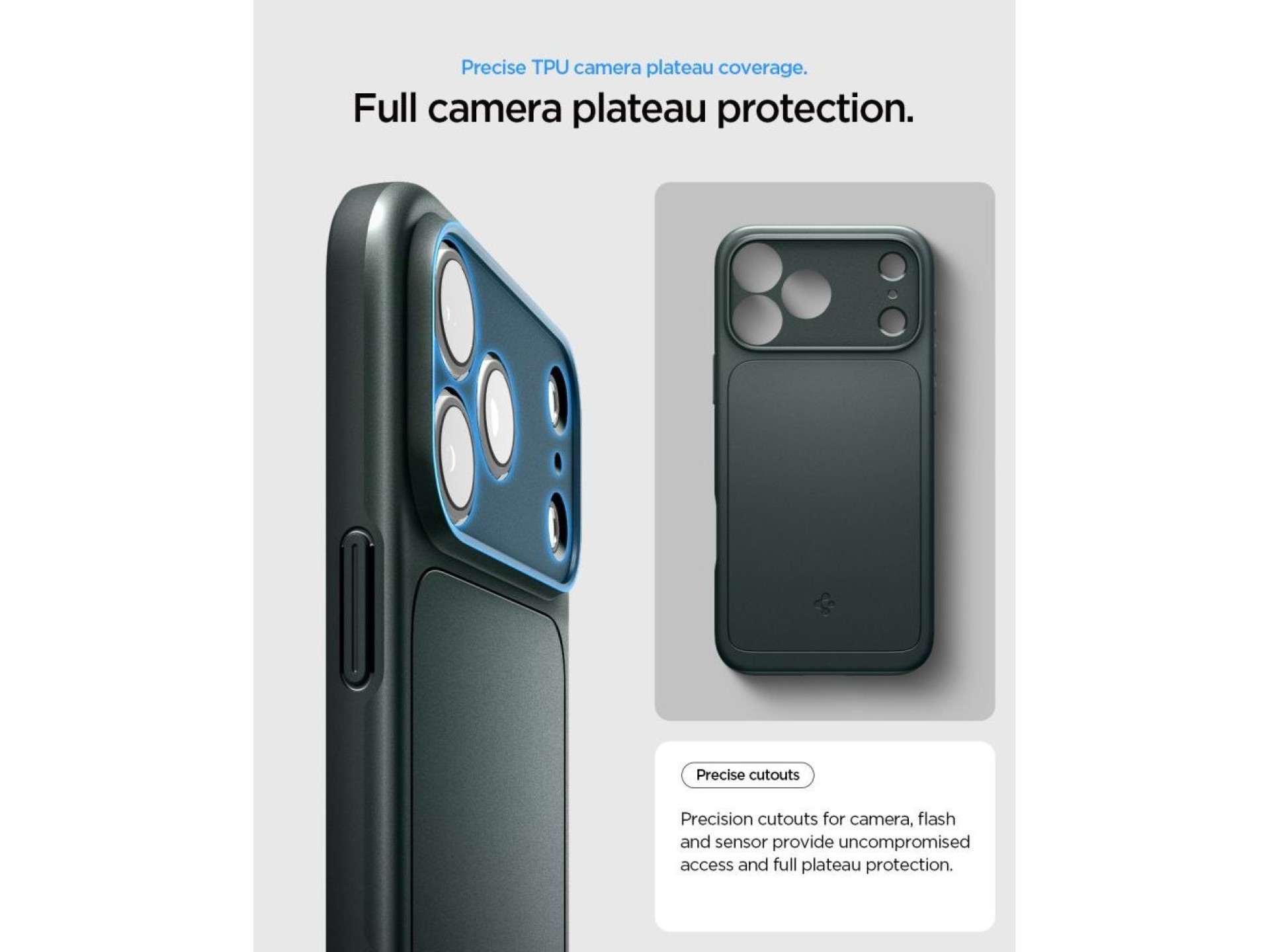 Funda Spigen Thin Fit MagSafe para iPhone 18 Pro Max / 17 Pro Max - Verde