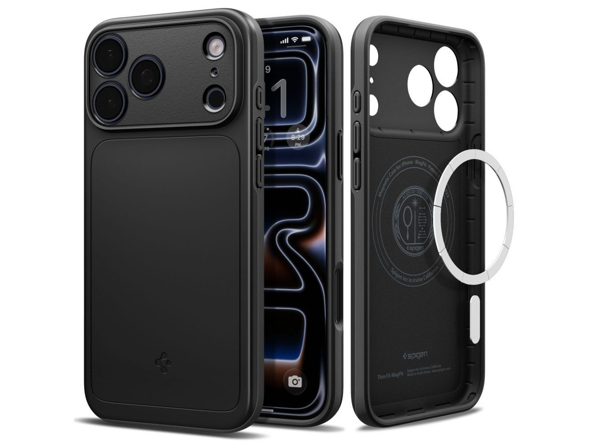 Spigen Thin Fit MagSafe Case for iPhone 18 Pro Max / 17 Pro Max - Black