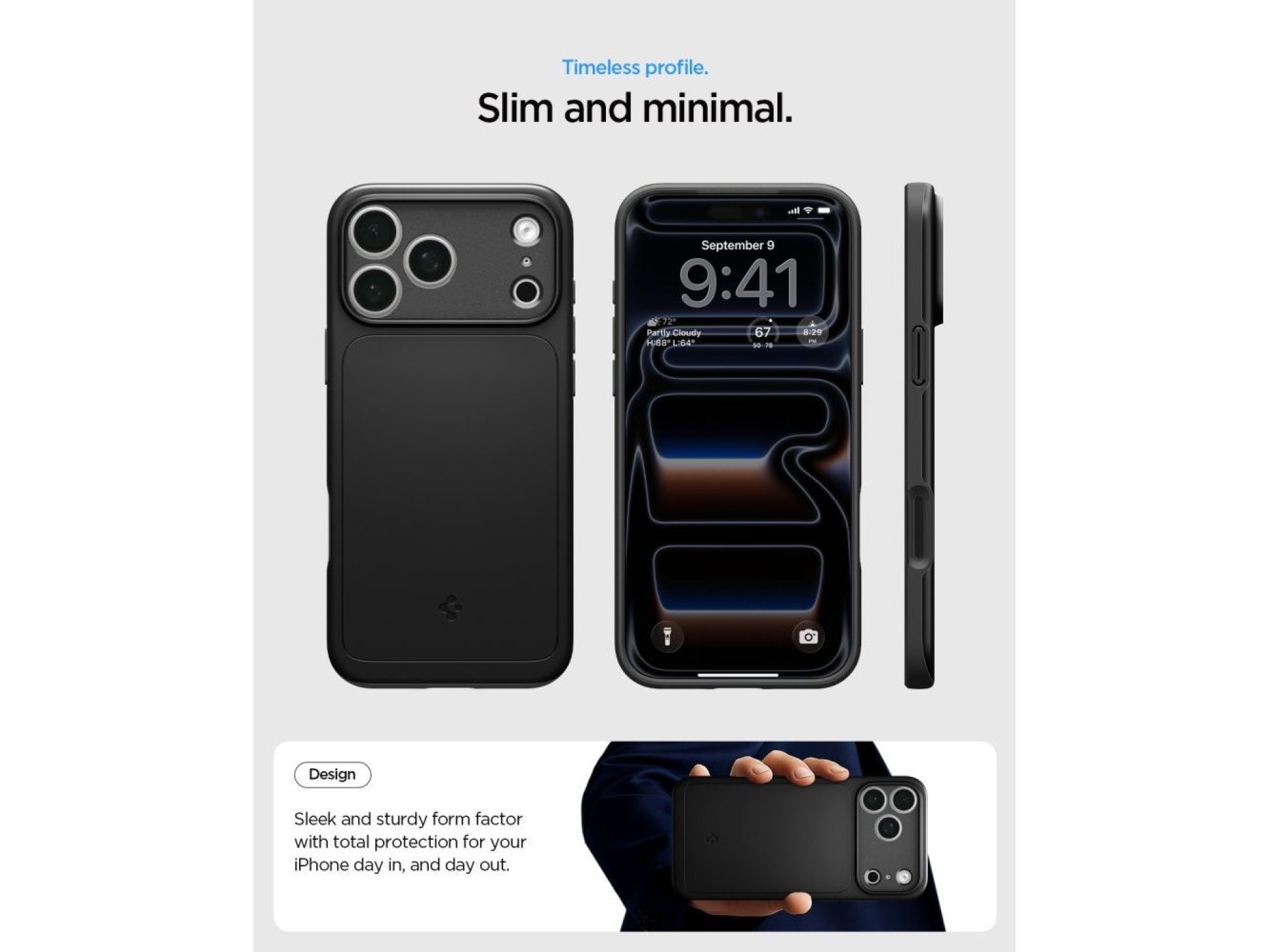 Spigen Thin Fit MagSafe Case for iPhone 18 Pro Max / 17 Pro Max - Black