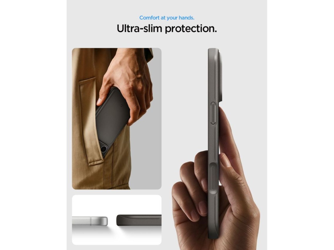 Spigen Thin Fit MagSafe Case for iPhone 18 Pro Max / 17 Pro Max - Black