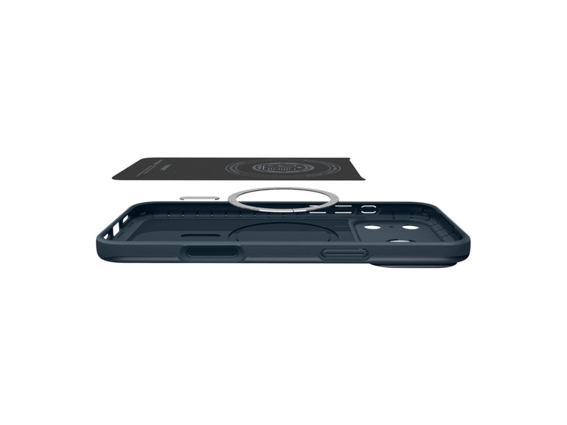 Capa Spigen Thin Fit MagSafe para iPhone 18 Pro Max / 17 Pro Max - Cinza