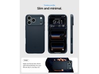 Capa Spigen Thin Fit MagSafe para iPhone 18 Pro Max / 17 Pro Max - Cinza Capa Spigen Thin Fit MagSafe para iPhone 18 Pro Max / 17 Pro Max - Cinza