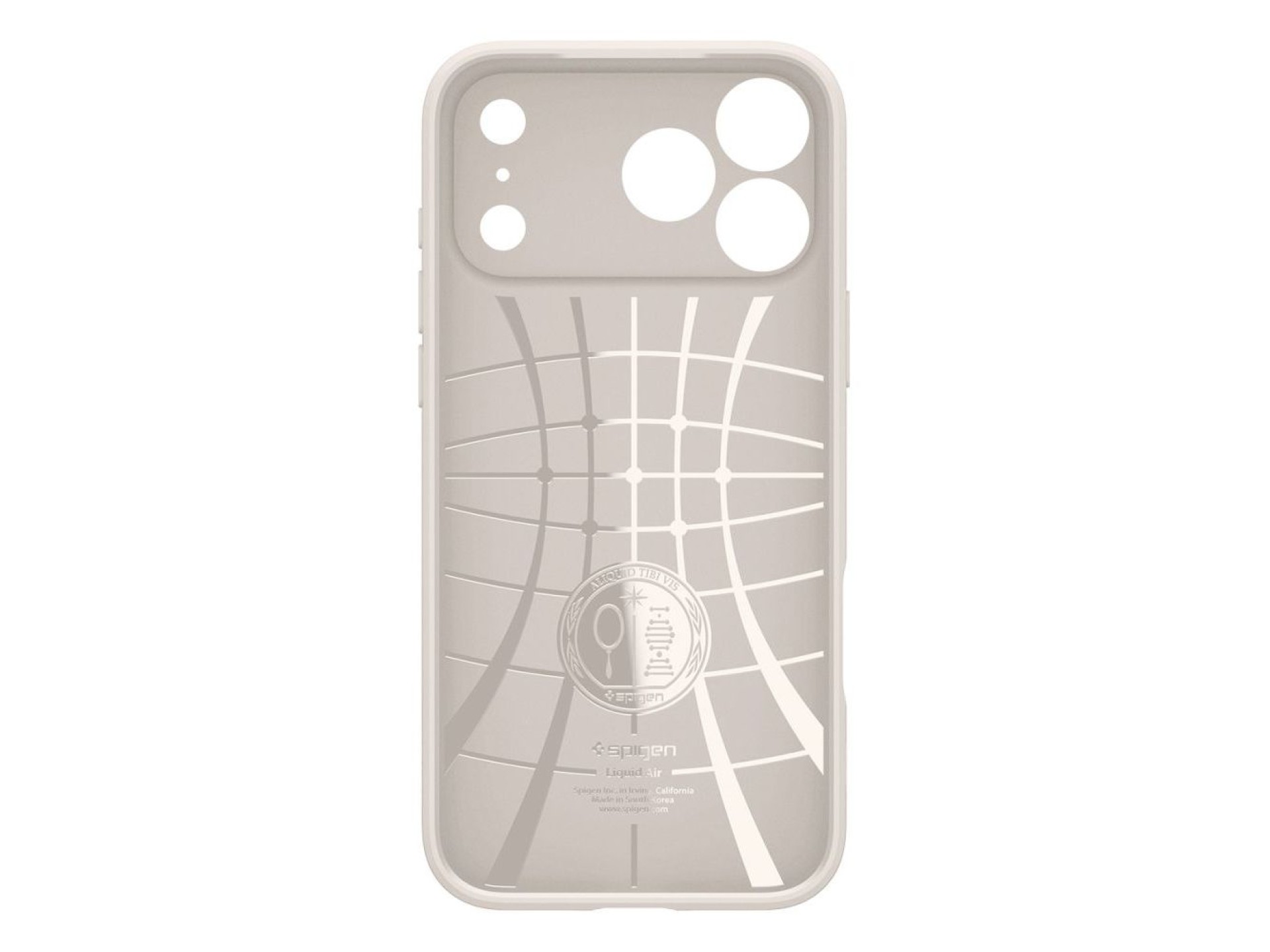 Funda Spigen Liquid Air para iPhone 18 Pro Max / 17 Pro Max - Titanio