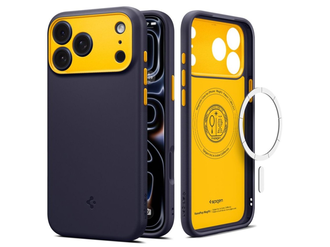 Funda Spigen Nano Pop MagSafe para iPhone 18 Pro Max / 17 Pro Max - Azul