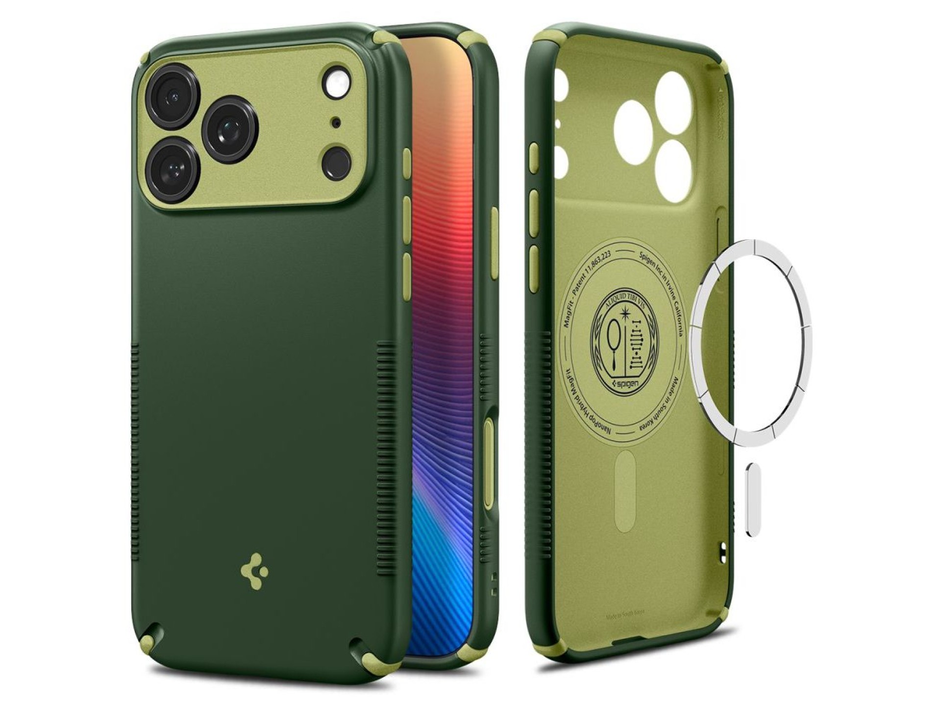 Funda Spigen Nano Pop MagSafe para iPhone 18 Pro Max / 17 Pro Max - Verde
