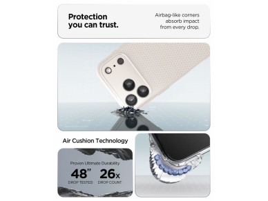 Capa Spigen Liquid Air para iPhone 18 Pro Max / 17 Pro Max - Titânio Capa Spigen Liquid Air para iPhone 18 Pro Max / 17 Pro Max - Titânio