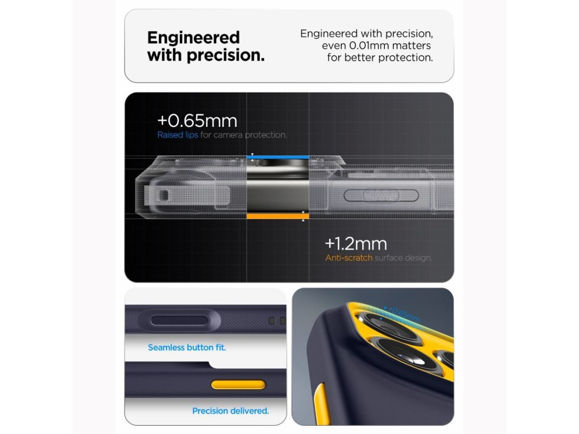 Funda Spigen Nano Pop MagSafe para iPhone 18 Pro Max / 17 Pro Max - Azul