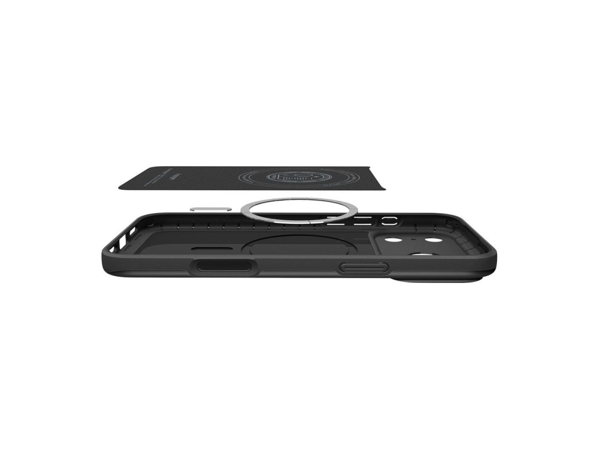 Capa Spigen Thin Fit MagSafe para iPhone 18 Pro / 17 Pro - Preta