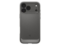 Capa Spigen Rugged Armor MagSafe para iPhone 18 Pro / 17 Pro - Cinza