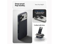 Capa Spigen Nano Pop MagSafe para iPhone 18 Pro / 17 Pro - Preta