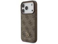 Guess 4G Small Classic Logo MagSafe Case for iPhone 17 Pro / 18 Pro - Brown Guess 4G Small Classic Logo MagSafe Case for iPhone 17 Pro / 18 Pro - Brown