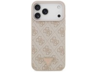 Funda Guess Leather 4G Triangle Strass MagSafe para iPhone 17 Pro Max / 18 Pro Max - Rosa Funda Guess Leather 4G Triangle Strass MagSafe para iPhone 17 Pro Max / 18 Pro Max - Rosa