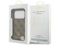 Guess 4G Small Classic Logo MagSafe Case for iPhone 17 Pro / 18 Pro - Brown Guess 4G Small Classic Logo MagSafe Case for iPhone 17 Pro / 18 Pro - Brown