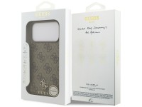 Capa MagSafe Guess 4G Small Classic Logo para iPhone 17 Pro Max / 18 Pro Max - Marrom Capa MagSafe Guess 4G Small Classic Logo para iPhone 17 Pro Max / 18 Pro Max - Marrom