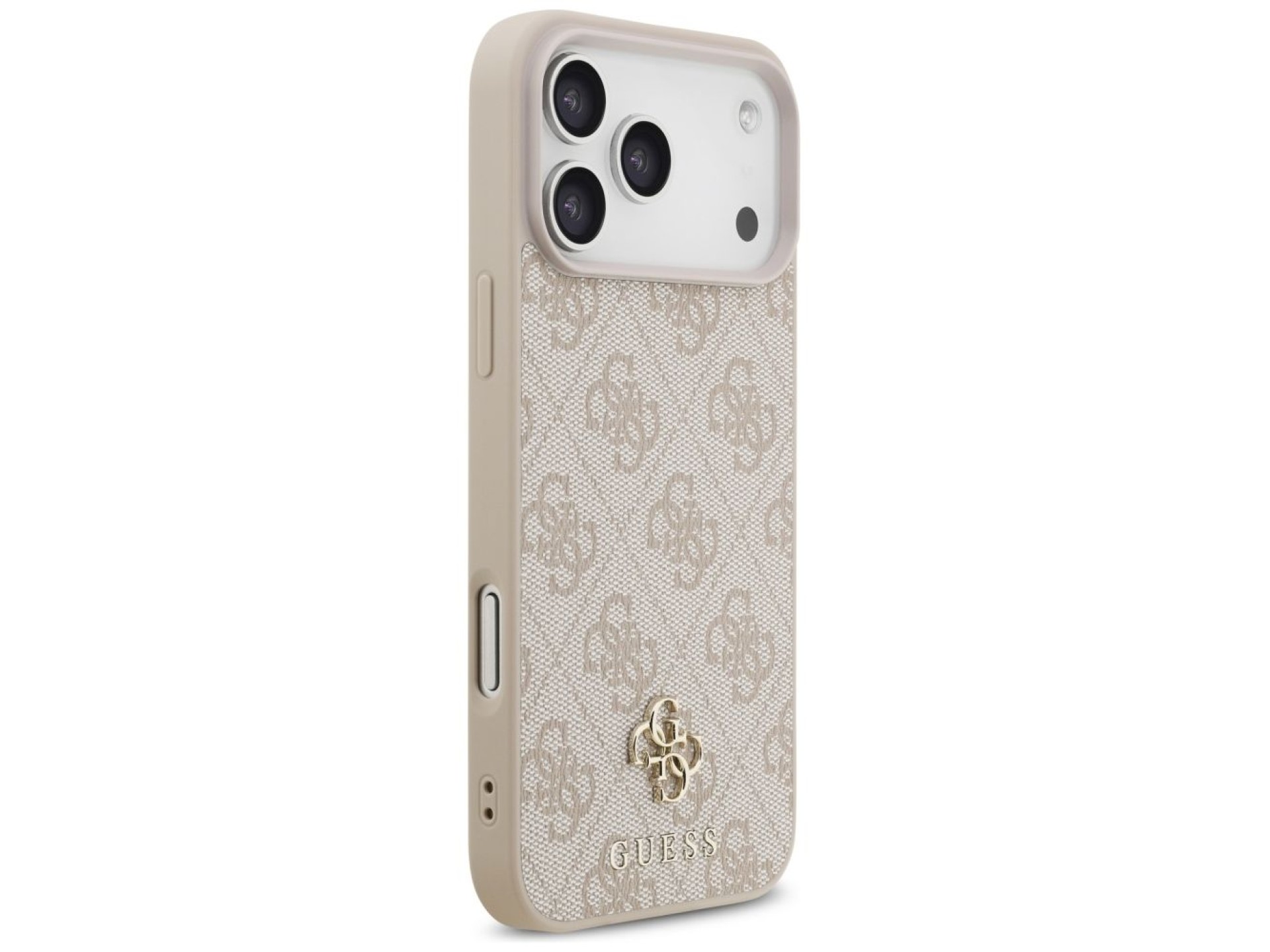 Funda Guess 4G pequeña con logo clásico y MagSafe para iPhone 17 Pro Max / 18 Pro Max - Rosa