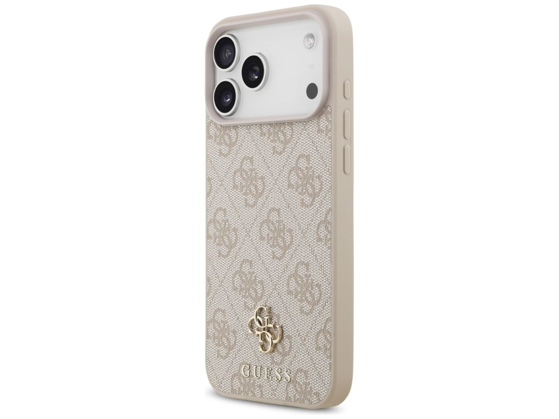 Funda Guess 4G pequeña con logo clásico y MagSafe para iPhone 17 Pro Max / 18 Pro Max - Rosa