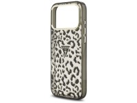 Funda Guess IML Leopard Glitter Triangle Logo MagSafe para iPhone 17 Pro Max / 18 Pro Max - Negra Funda Guess IML Leopard Glitter Triangle Logo MagSafe para iPhone 17 Pro Max / 18 Pro Max - Negra