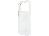 Guess IML 4G Script Metal Case for iPhone 17 Pro Max / 18 Pro Max - White Guess IML 4G Script Metal Case for iPhone 17 Pro Max / 18 Pro Max - White