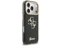 Guess IML 4G Script Metal Case for iPhone 17 Pro Max / 18 Pro Max - Black Guess IML 4G Script Metal Case for iPhone 17 Pro Max / 18 Pro Max - Black