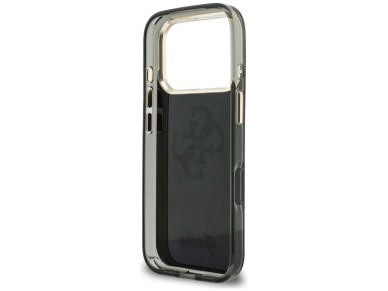 Guess IML 4G Script Metal Case for iPhone 17 Pro Max / 18 Pro Max - Black Guess IML 4G Script Metal Case for iPhone 17 Pro Max / 18 Pro Max - Black