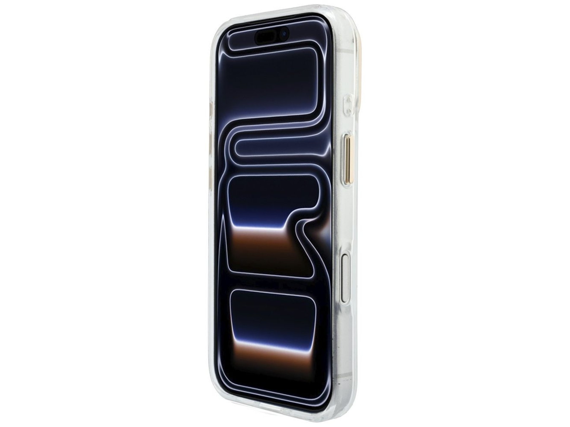 Guess IML 4G Script Metal Case for iPhone 17 Pro Max / 18 Pro Max - White