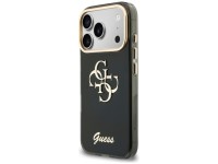 Guess IML 4G Script Metal Case for iPhone 17 Pro / 18 Pro - Black Guess IML 4G Script Metal Case for iPhone 17 Pro / 18 Pro - Black
