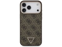 Funda Guess 4G con logo triangular y MagSafe para iPhone 17 Pro Max / 18 Pro Max - Marrón Funda Guess 4G con logo triangular y MagSafe para iPhone 17 Pro Max / 18 Pro Max - Marrón