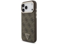 Funda Guess 4G con logo triangular y MagSafe para iPhone 17 Pro Max / 18 Pro Max - Marrón Funda Guess 4G con logo triangular y MagSafe para iPhone 17 Pro Max / 18 Pro Max - Marrón