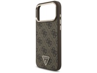 Funda Guess 4G con logo triangular y MagSafe para iPhone 17 Pro Max / 18 Pro Max - Marrón Funda Guess 4G con logo triangular y MagSafe para iPhone 17 Pro Max / 18 Pro Max - Marrón