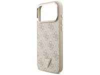 Guess 4G Triangle Logo MagSafe Case for iPhone 17 Pro Max / 18 Pro Max - Rose Gold Guess 4G Triangle Logo MagSafe Case for iPhone 17 Pro Max / 18 Pro Max - Rose Gold
