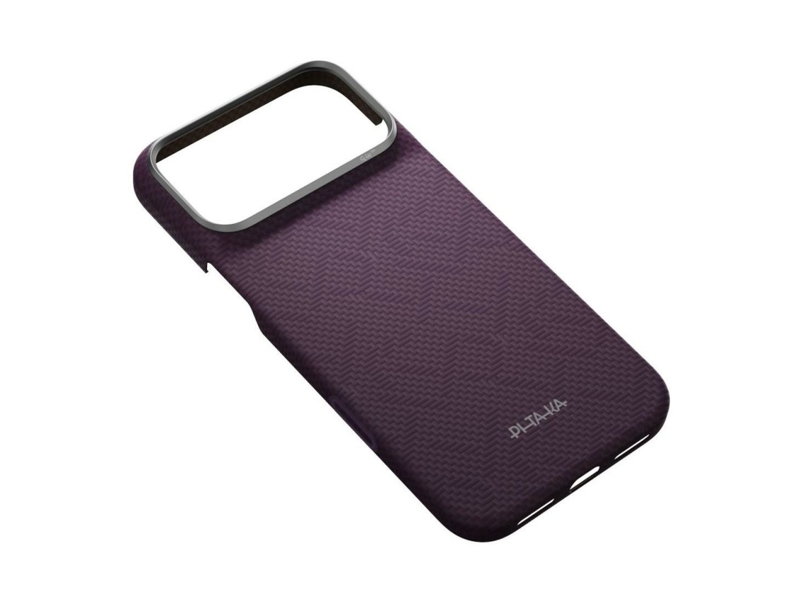 Case PITAKA Edge PTK Weaving-Charoite MagSafe for iPhone 18 Pro Max / 17 Pro Max Purple