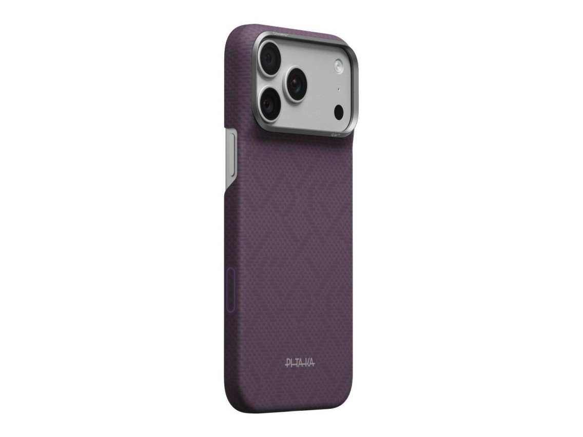 Case PITAKA Edge PTK Weaving-Charoite MagSafe for iPhone 18 Pro Max / 17 Pro Max Purple