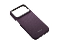 Capa PITAKA Edge PTK Weaving-Charoite MagSafe para iPhone 18 Pro / 17 Pro Roxa Capa PITAKA Edge PTK Weaving-Charoite MagSafe para iPhone 18 Pro / 17 Pro Roxa